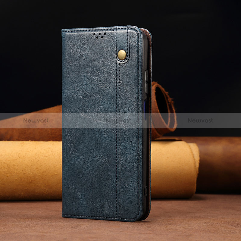 Leather Case Stands Flip Cover Holder B02S for Xiaomi Poco X4 NFC