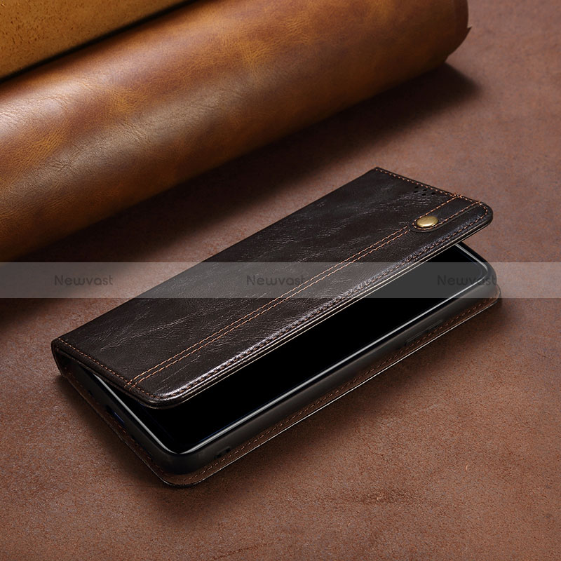 Leather Case Stands Flip Cover Holder B02S for Xiaomi Redmi K60 Pro 5G