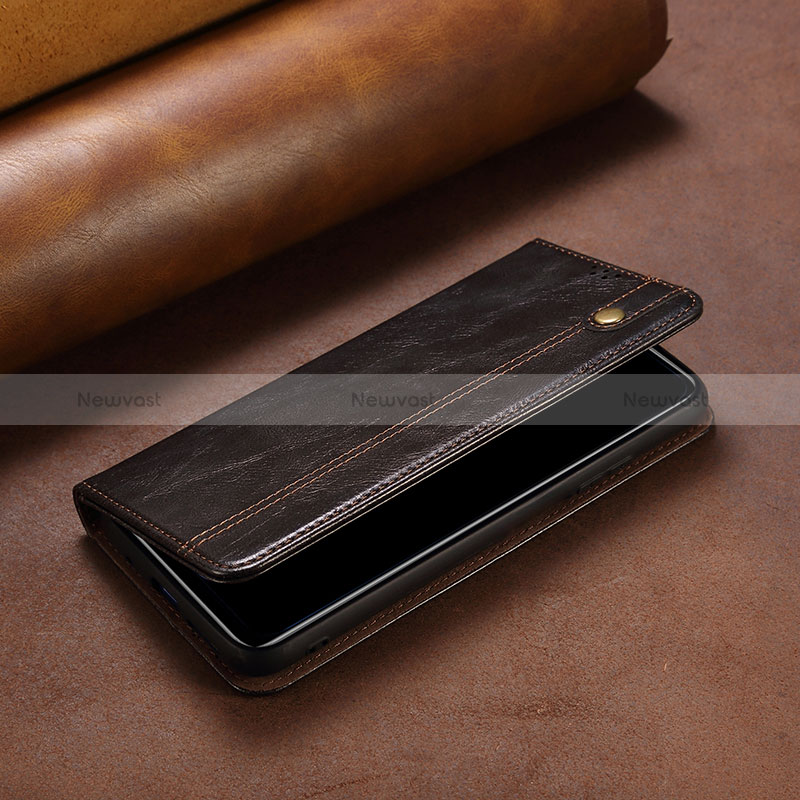 Leather Case Stands Flip Cover Holder B02S for Xiaomi Redmi Note 11 Pro 4G