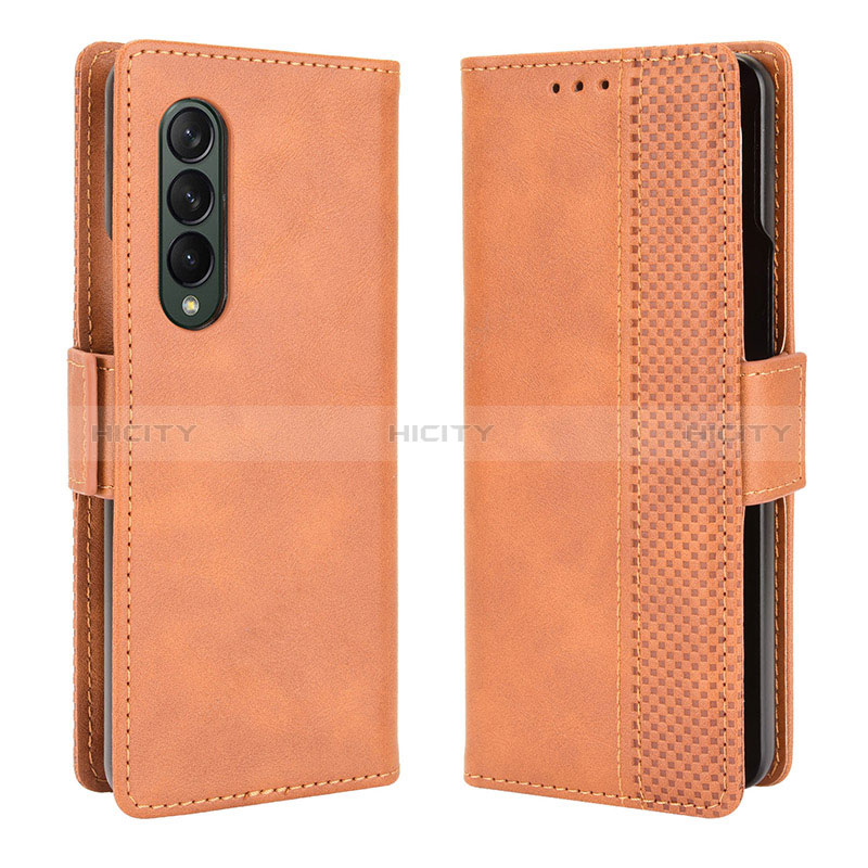 Leather Case Stands Flip Cover Holder B02Y for Samsung Galaxy Z Fold4 5G