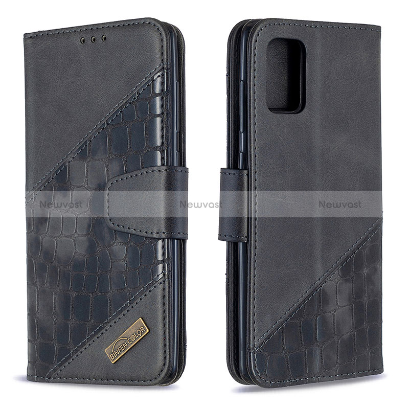 Leather Case Stands Flip Cover Holder B03F for Samsung Galaxy A71 5G