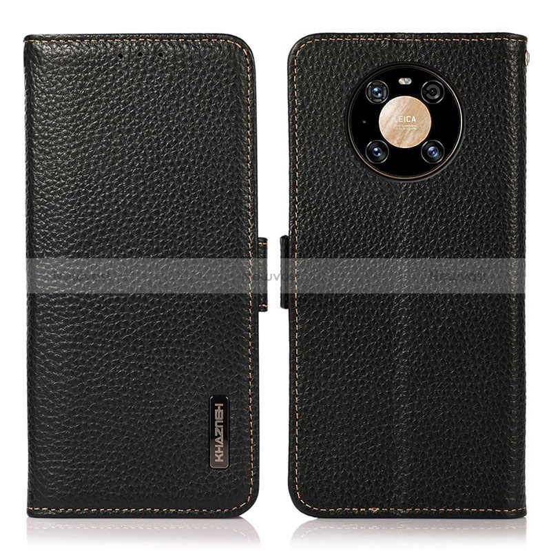 Leather Case Stands Flip Cover Holder B03H for Huawei Mate 40 Pro