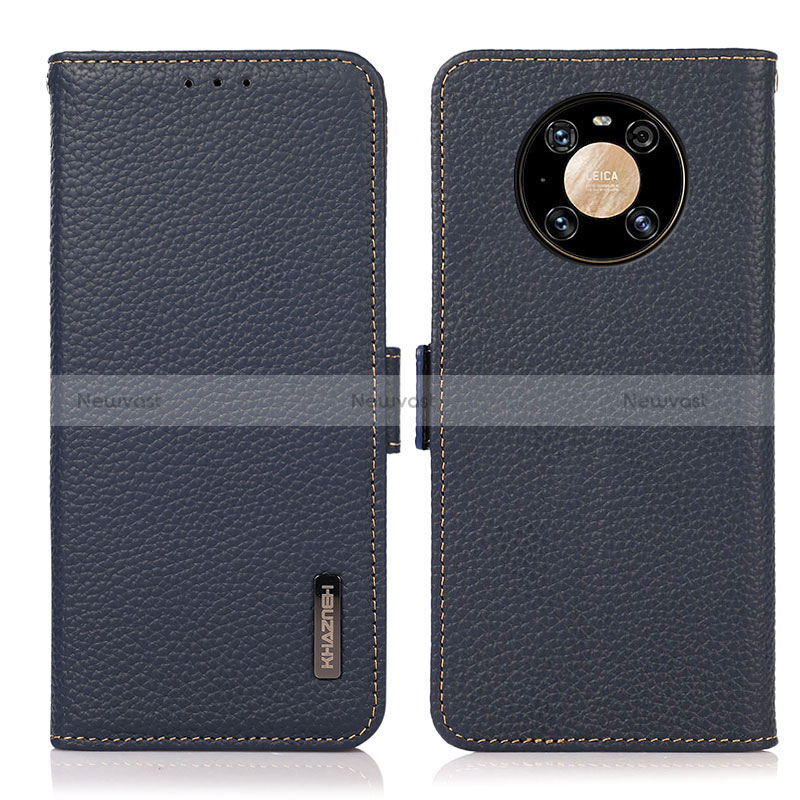 Leather Case Stands Flip Cover Holder B03H for Huawei Mate 40 Pro