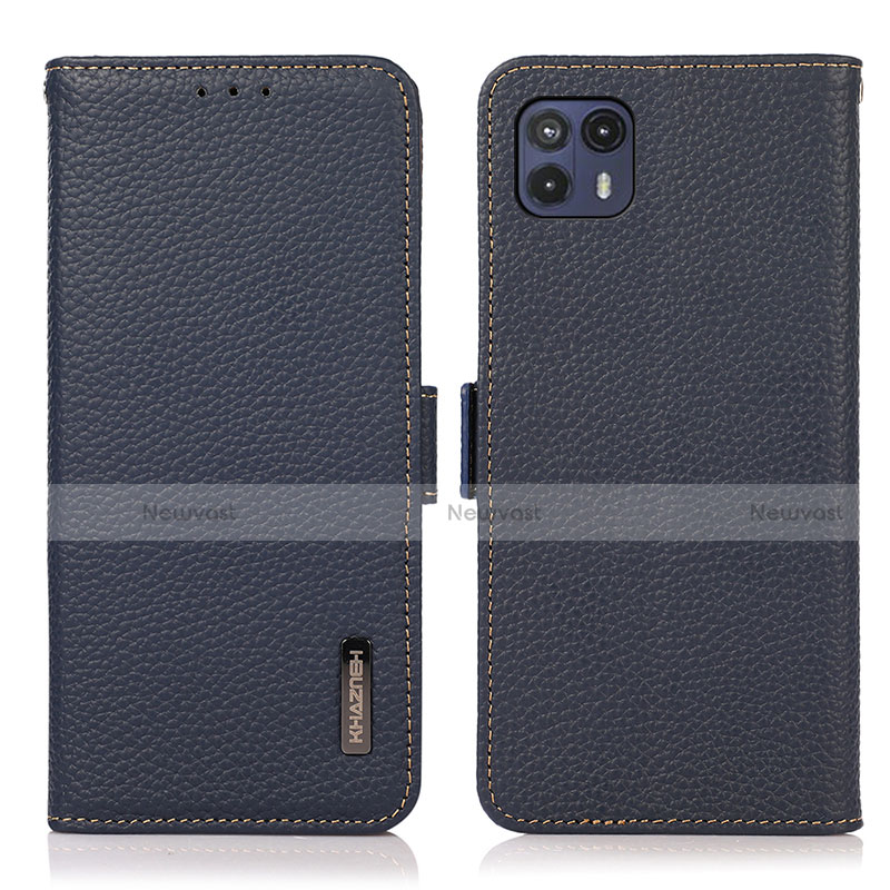 Leather Case Stands Flip Cover Holder B03H for Motorola Moto G50 5G