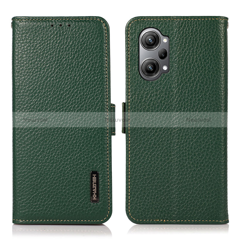 Leather Case Stands Flip Cover Holder B03H for Oppo K10 Pro 5G