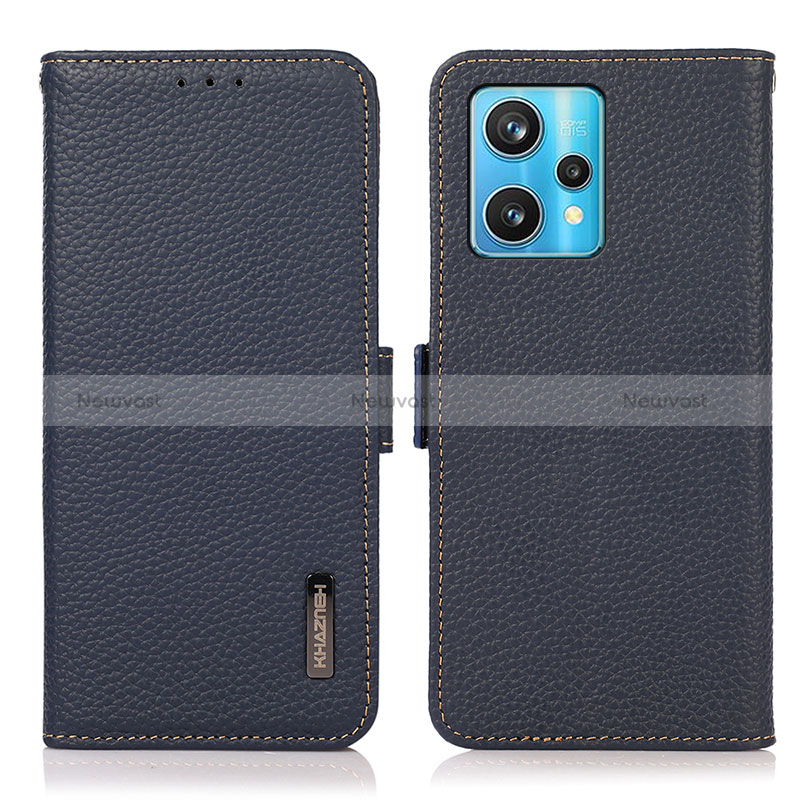 Leather Case Stands Flip Cover Holder B03H for Realme 9 4G