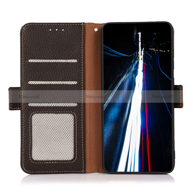 Leather Case Stands Flip Cover Holder B03H for Samsung Galaxy A12 5G