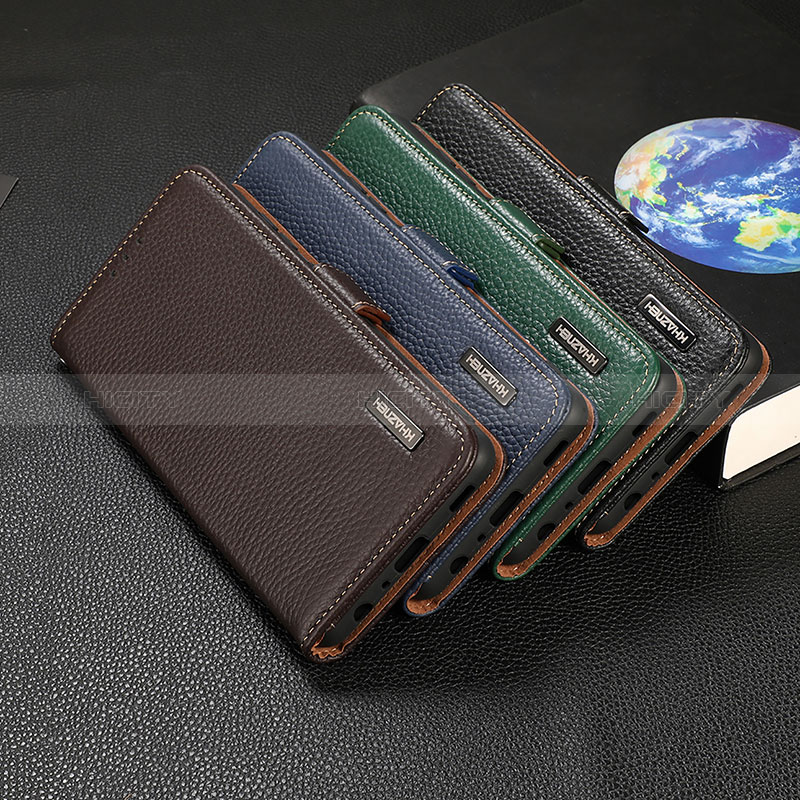 Leather Case Stands Flip Cover Holder B03H for Samsung Galaxy A25 5G