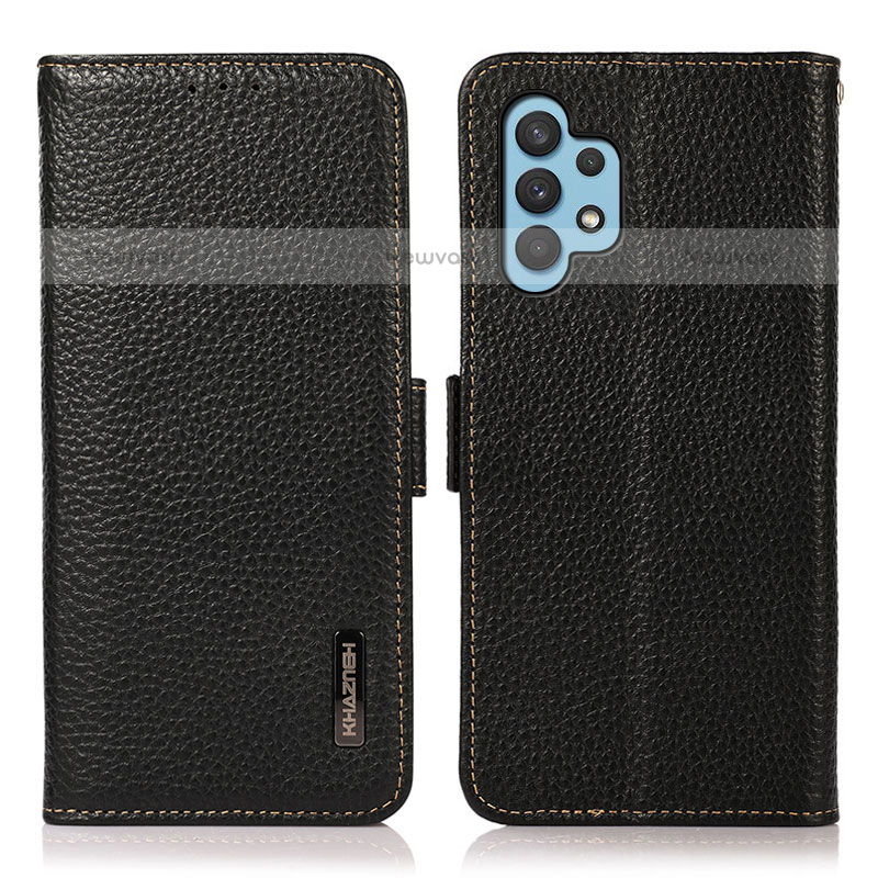 Leather Case Stands Flip Cover Holder B03H for Samsung Galaxy M32 5G