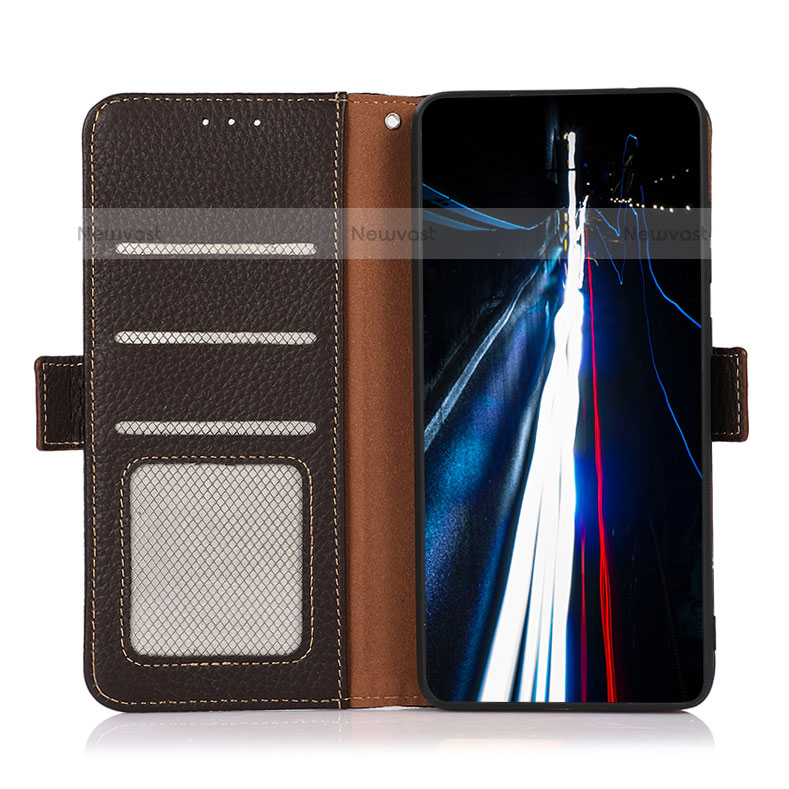 Leather Case Stands Flip Cover Holder B03H for Samsung Galaxy M33 5G