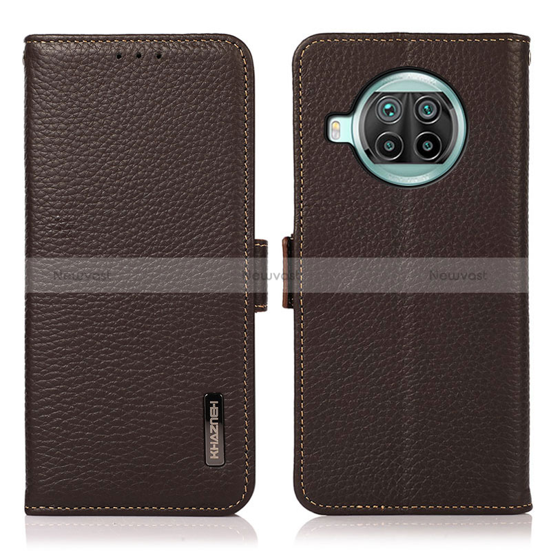 Leather Case Stands Flip Cover Holder B03H for Xiaomi Mi 10i 5G