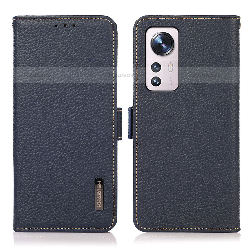 Leather Case Stands Flip Cover Holder B03H for Xiaomi Mi 12 Pro 5G