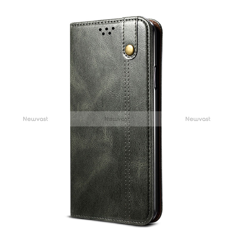 Leather Case Stands Flip Cover Holder B03S for Xiaomi Mi 10T Lite 5G