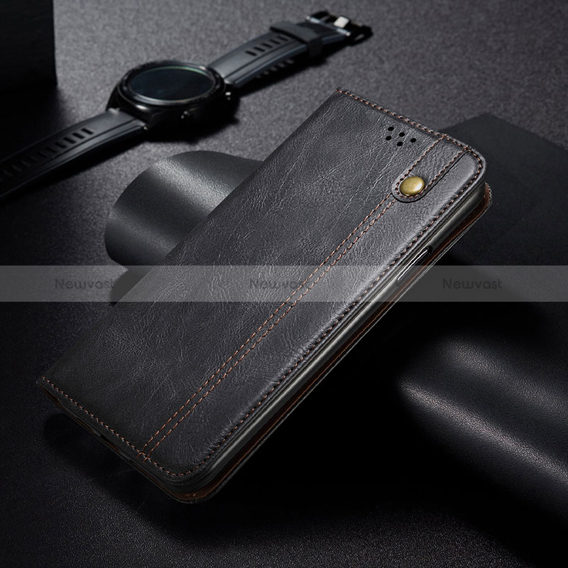 Leather Case Stands Flip Cover Holder B03S for Xiaomi Poco M3