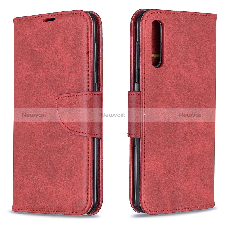Leather Case Stands Flip Cover Holder B04F for Samsung Galaxy A30S