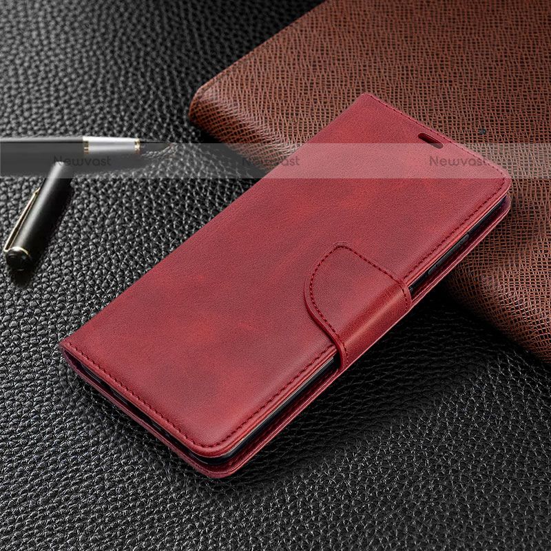 Leather Case Stands Flip Cover Holder B04F for Samsung Galaxy A51 4G