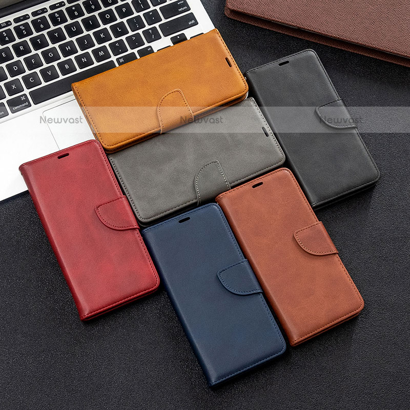Leather Case Stands Flip Cover Holder B04F for Samsung Galaxy A51 4G