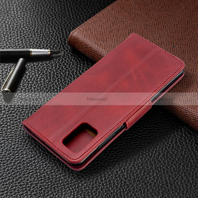 Leather Case Stands Flip Cover Holder B04F for Samsung Galaxy A51 5G
