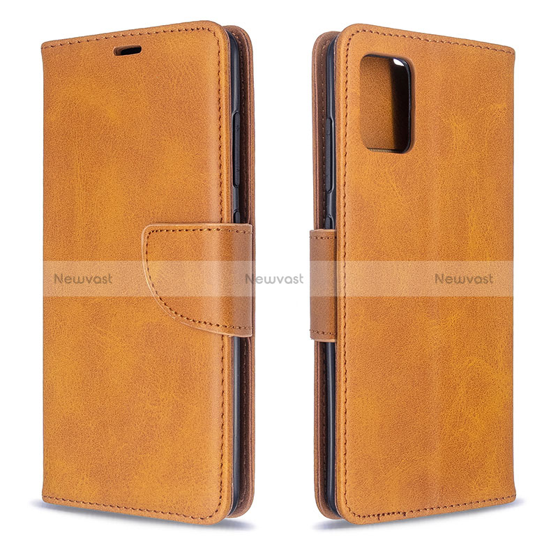 Leather Case Stands Flip Cover Holder B04F for Samsung Galaxy A51 5G