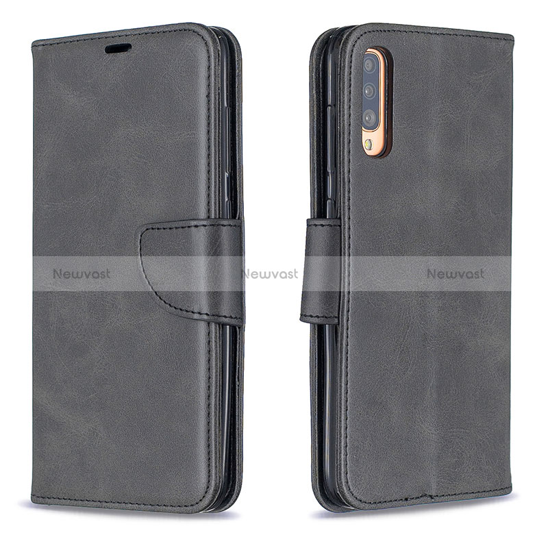 Leather Case Stands Flip Cover Holder B04F for Samsung Galaxy A70