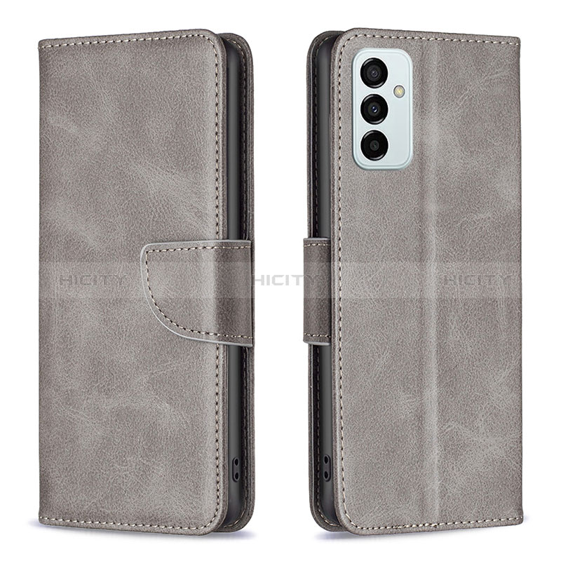 Leather Case Stands Flip Cover Holder B04F for Samsung Galaxy F23 5G