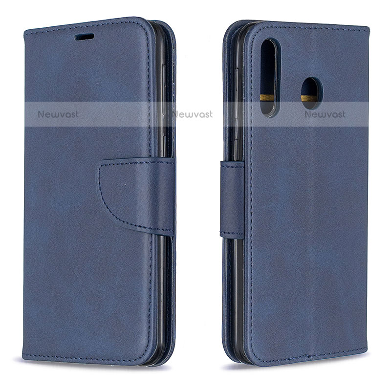 Leather Case Stands Flip Cover Holder B04F for Samsung Galaxy M30