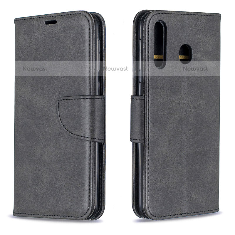 Leather Case Stands Flip Cover Holder B04F for Samsung Galaxy M30
