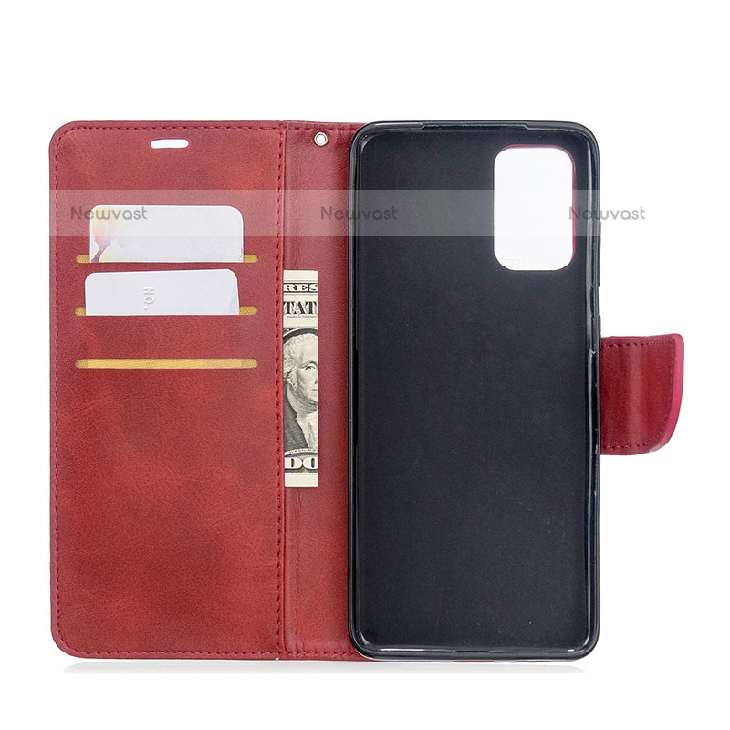 Leather Case Stands Flip Cover Holder B04F for Samsung Galaxy S20