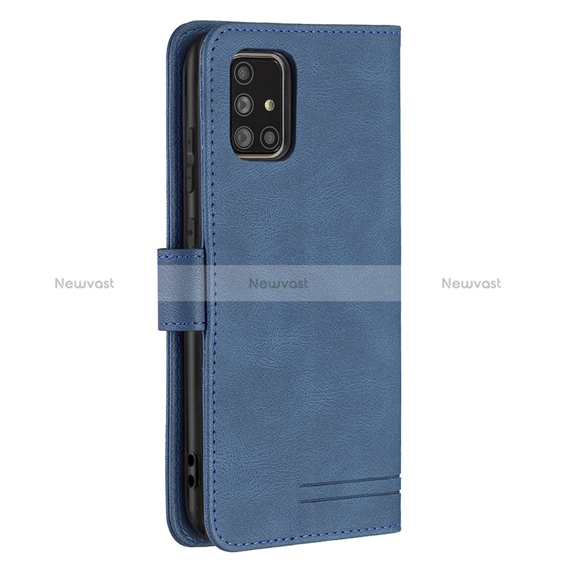 Leather Case Stands Flip Cover Holder B05F for Samsung Galaxy A71 5G