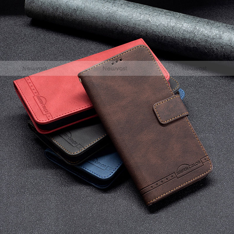 Leather Case Stands Flip Cover Holder B05F for Samsung Galaxy S20 Ultra 5G