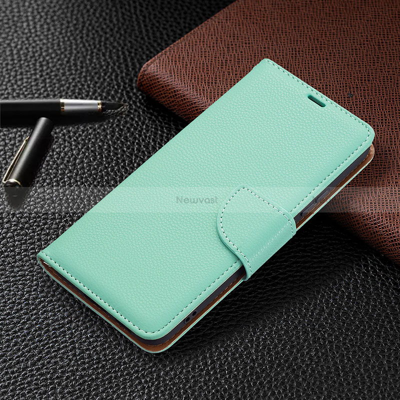 Leather Case Stands Flip Cover Holder B05F for Samsung Galaxy S22 Plus 5G