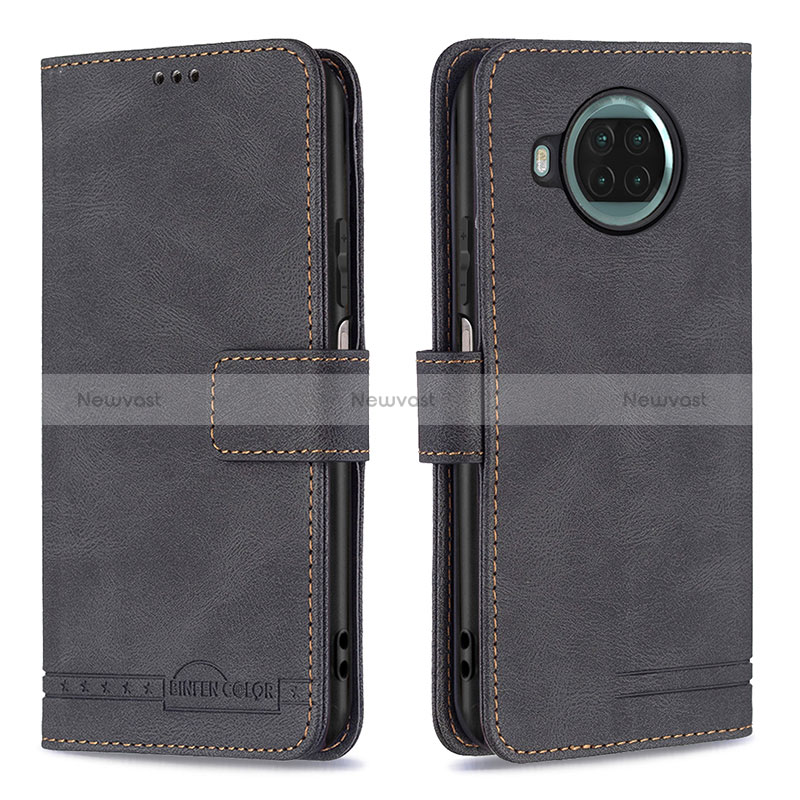 Leather Case Stands Flip Cover Holder B05F for Xiaomi Mi 10i 5G