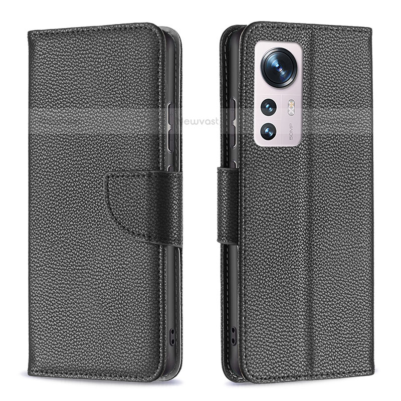 Leather Case Stands Flip Cover Holder B05F for Xiaomi Mi 12S 5G