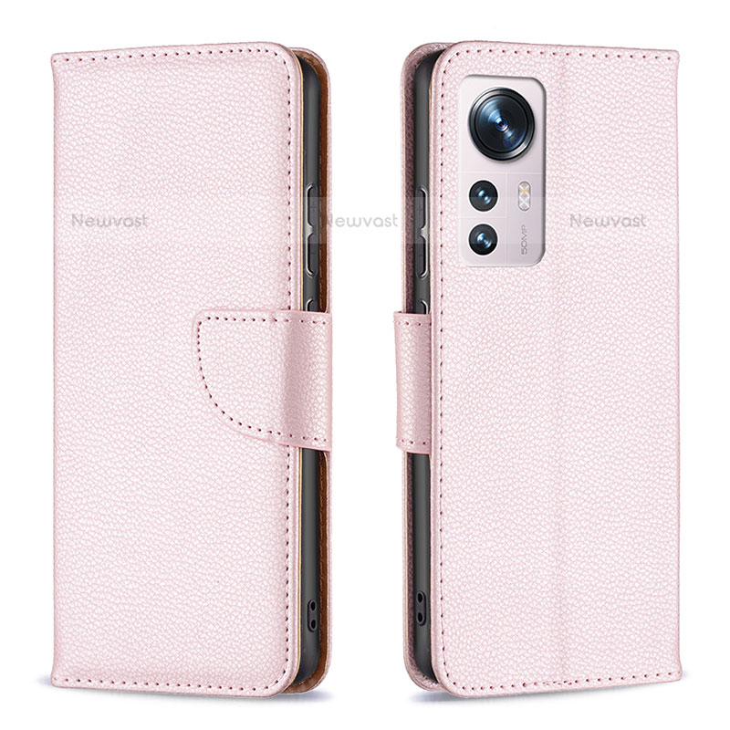 Leather Case Stands Flip Cover Holder B05F for Xiaomi Mi 12S 5G