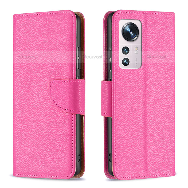 Leather Case Stands Flip Cover Holder B05F for Xiaomi Mi 12S Pro 5G