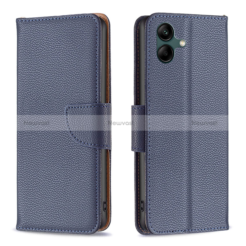 Leather Case Stands Flip Cover Holder B06F for Samsung Galaxy A04 4G