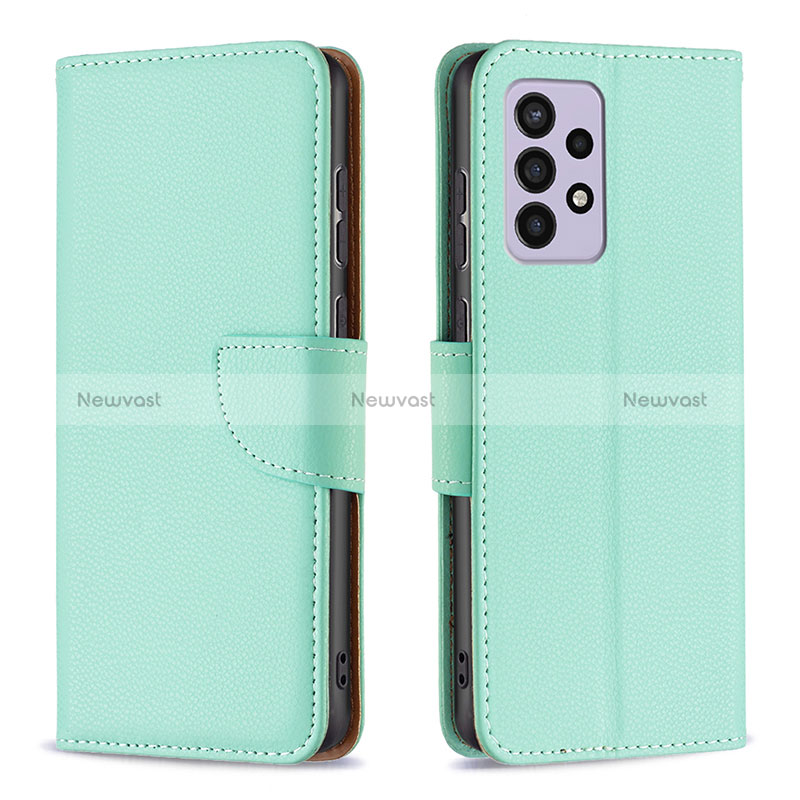Leather Case Stands Flip Cover Holder B06F for Samsung Galaxy A33 5G