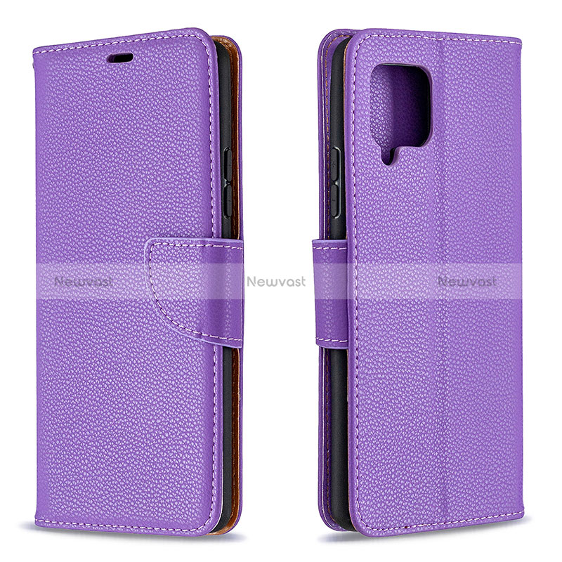 Leather Case Stands Flip Cover Holder B06F for Samsung Galaxy A42 5G