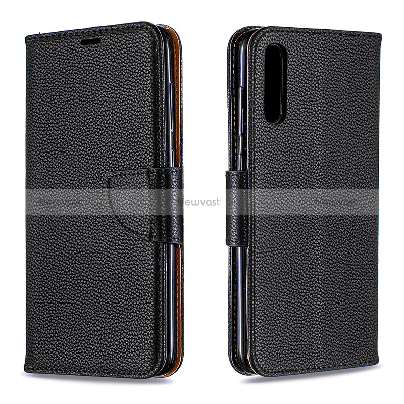Leather Case Stands Flip Cover Holder B06F for Samsung Galaxy A70