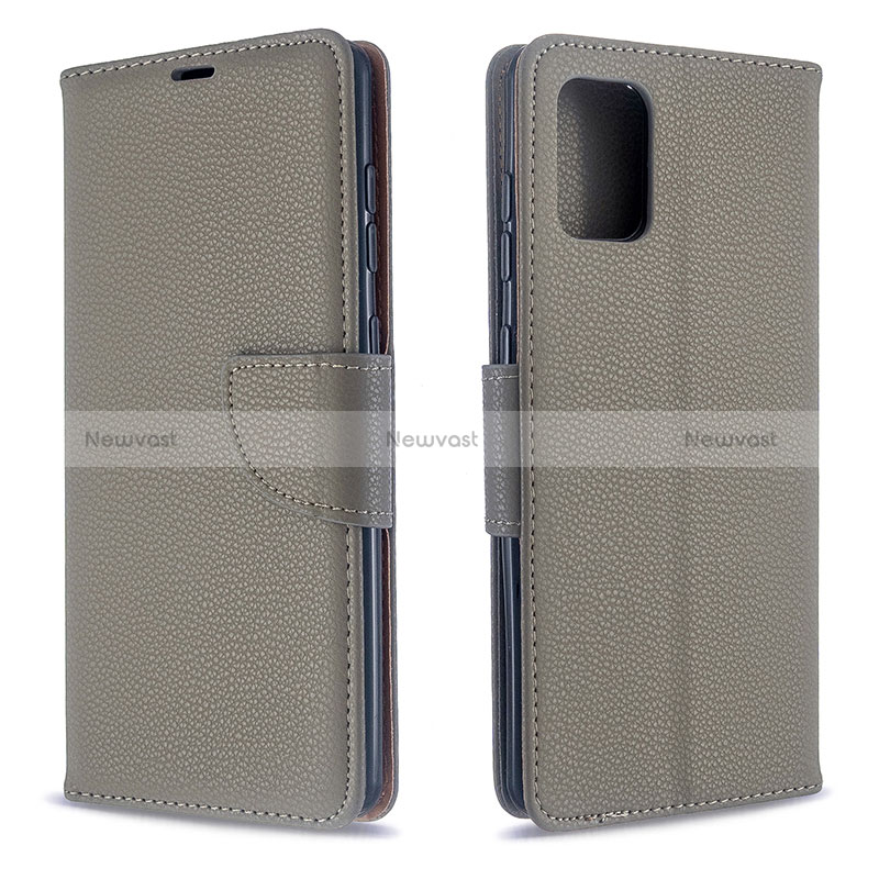 Leather Case Stands Flip Cover Holder B06F for Samsung Galaxy A71 5G