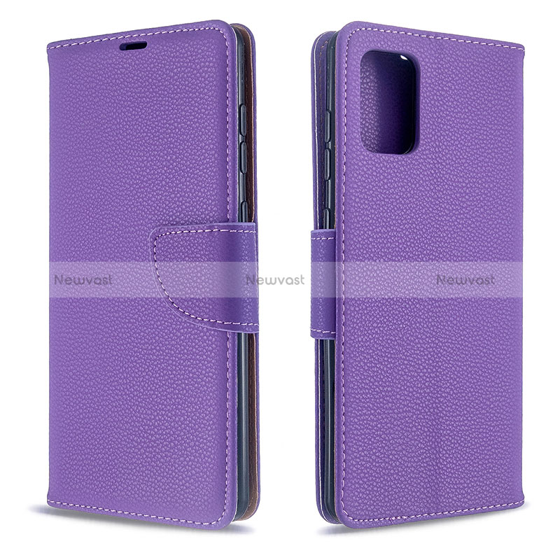 Leather Case Stands Flip Cover Holder B06F for Samsung Galaxy A71 5G