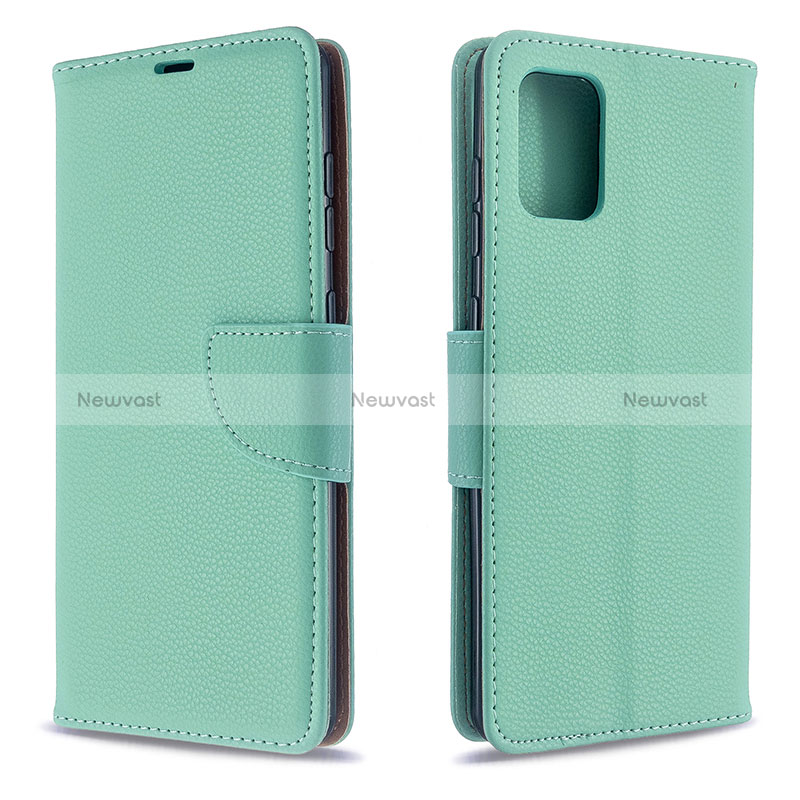 Leather Case Stands Flip Cover Holder B06F for Samsung Galaxy A71 5G