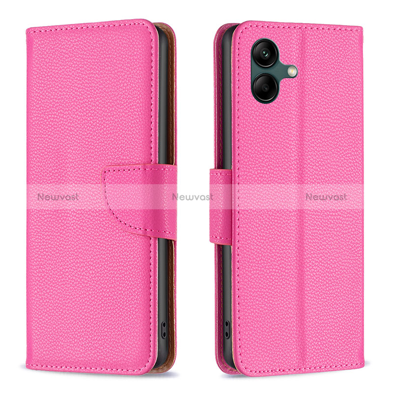 Leather Case Stands Flip Cover Holder B06F for Samsung Galaxy M04