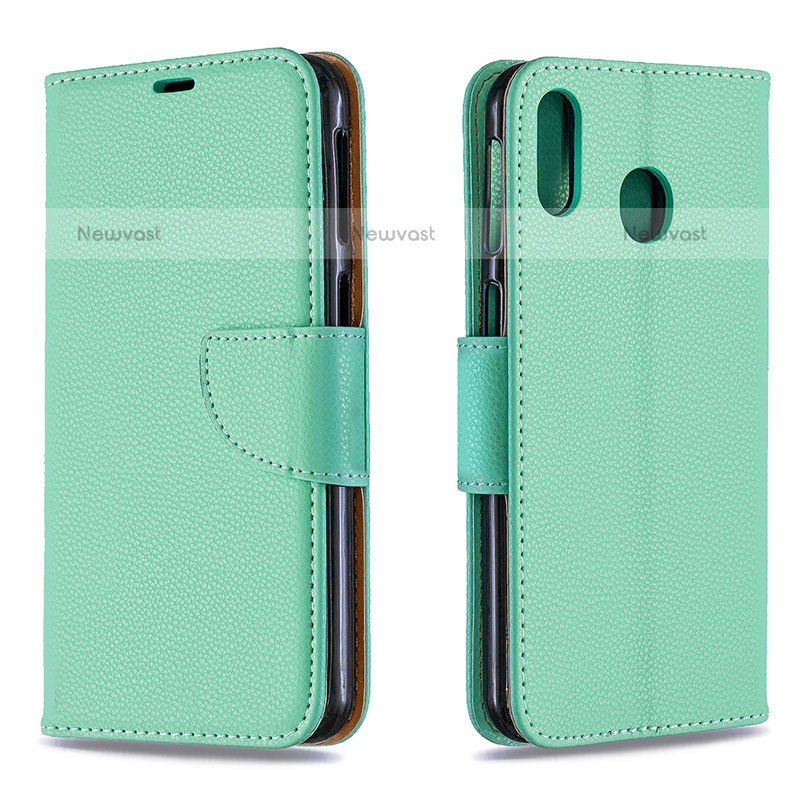 Leather Case Stands Flip Cover Holder B06F for Samsung Galaxy M20