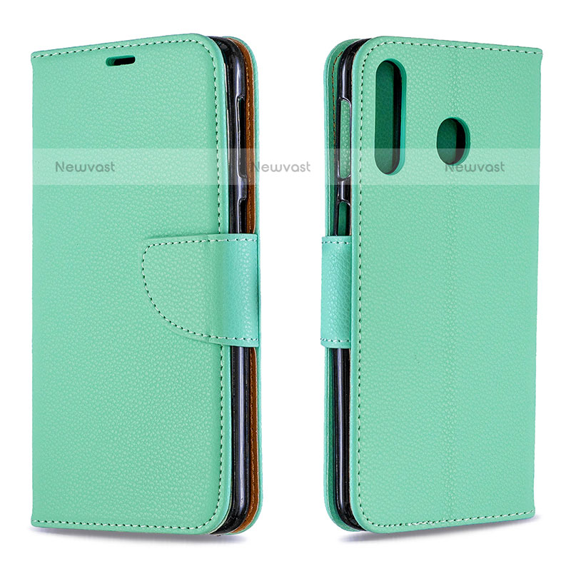 Leather Case Stands Flip Cover Holder B06F for Samsung Galaxy M30
