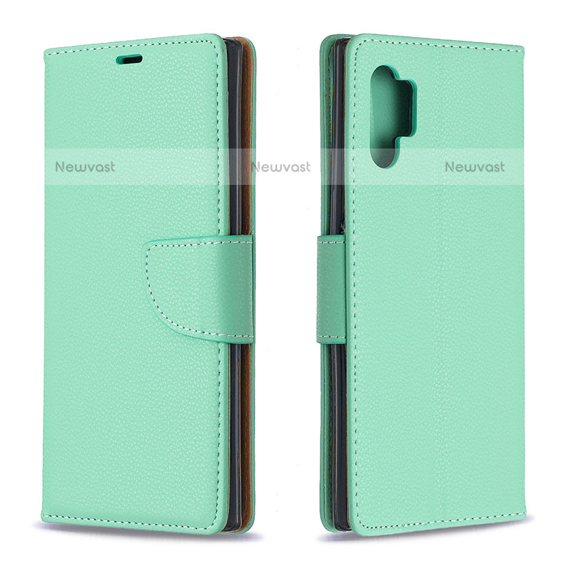 Leather Case Stands Flip Cover Holder B06F for Samsung Galaxy Note 10 Plus 5G