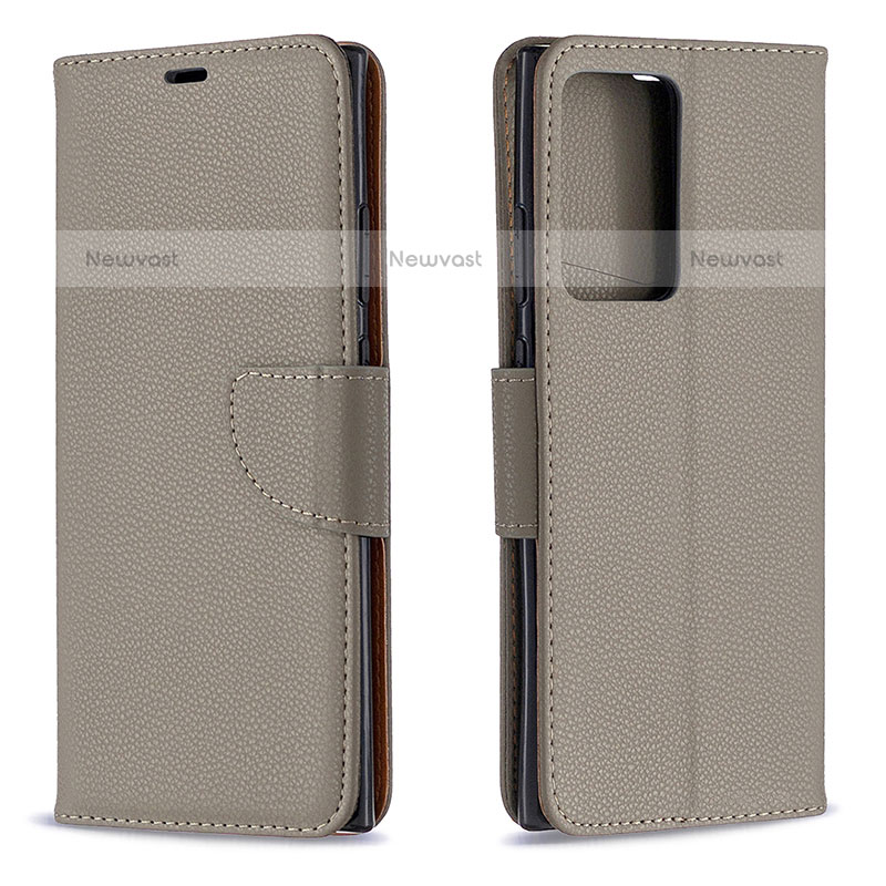 Leather Case Stands Flip Cover Holder B06F for Samsung Galaxy Note 20 Ultra 5G