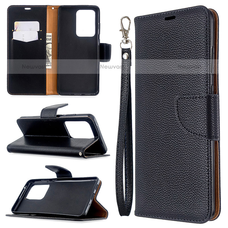 Leather Case Stands Flip Cover Holder B06F for Samsung Galaxy S20 Plus 5G