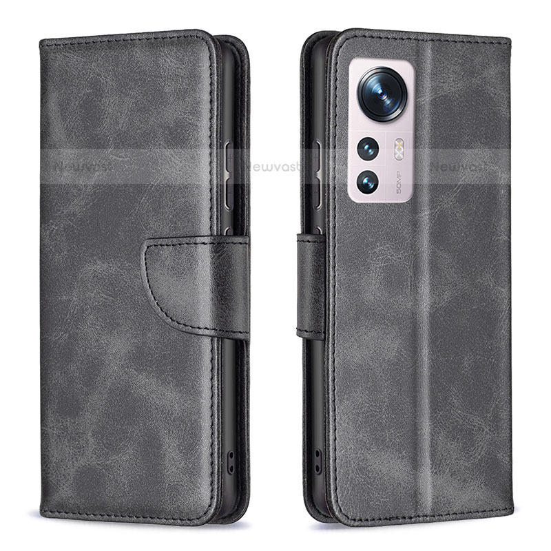 Leather Case Stands Flip Cover Holder B06F for Xiaomi Mi 12S 5G