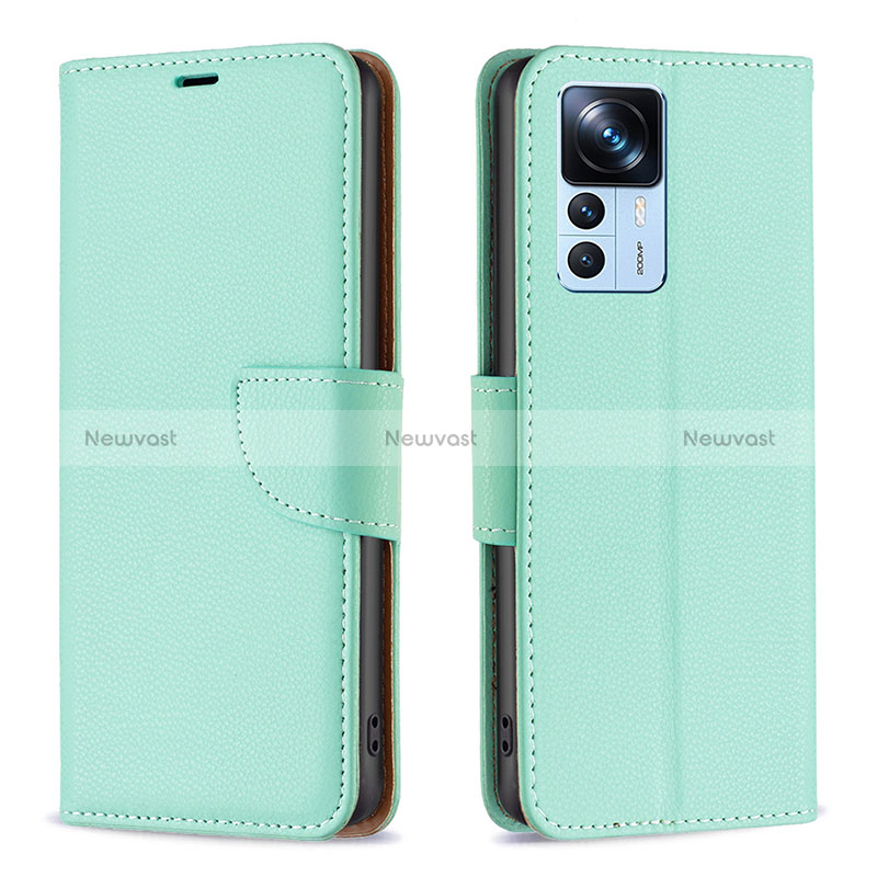 Leather Case Stands Flip Cover Holder B06F for Xiaomi Mi 12T Pro 5G